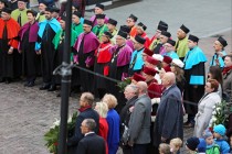 Uroczysta inauguracja roku akademickiego 2018/2019 (2.10.2018) [fot. Andrzej Romański]