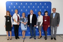 Start programu badania piersi w ICNT (12.11.2018) [fot. Andrzej Romański]