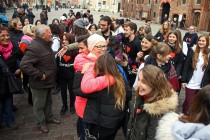 Tydzień Tolerancji - happening na inaugurację na Starówce (13.11.2018) [fot. Andrzej Romański]