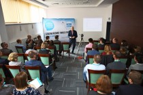 Forum Przedsiębiorczości Akademickiej (14.11.2018, Aula UMK) [fot. Andrzej Romański]