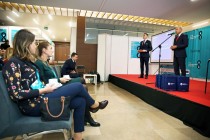 Forum Przedsiębiorczości Akademickiej (14.11.2018, Aula UMK) [fot. Andrzej Romański]