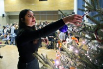 Spotkanie świąteczne studentów obcokrajowców w Muzeum Etnograficznym (12.12.2018) [fot. Andrzej Romański]