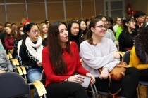 Spotkanie świąteczne studentów obcokrajowców w Muzeum Etnograficznym (12.12.2018) [fot. Andrzej Romański]