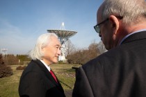 Prof. Michio Kaku na UMK (19.02.2019) [fot. Tomasz Jędrzejowski/PFM]