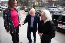 Prof. Michio Kaku na UMK (19.02.2019) [fot. Tomasz Jędrzejowski/PFM]