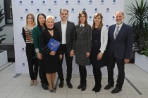Najlepsze zespoły badawcze na UMK - wręczenie nagród (ICNT, 4.04.2019) [fot. Andrzej Romański]