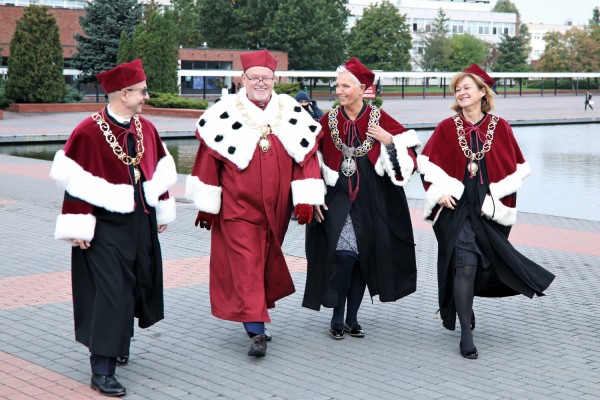 Inauguracja roku akademickiego 2019/2020 (1.10.2019) [fot. Andrzej Romański]