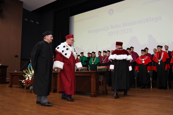 Inauguracja roku akademickiego 2019/2020 (1.10.2019) [fot. Andrzej Romański]