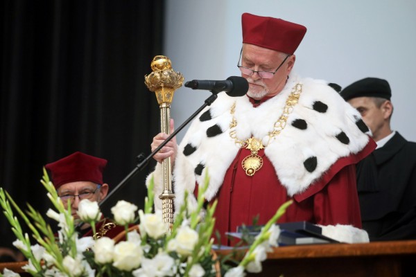 Inauguracja roku akademickiego 2019/2020 (1.10.2019) [fot. Andrzej Romański]