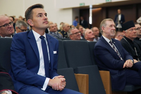 Inauguracja roku akademickiego 2019/2020 (1.10.2019) [fot. Andrzej Romański]