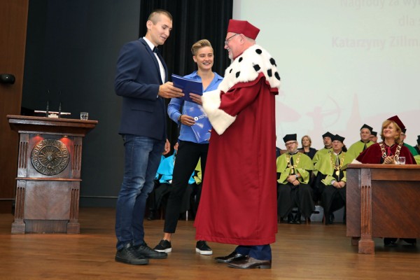 Inauguracja roku akademickiego 2019/2020 (1.10.2019) [fot. Andrzej Romański]