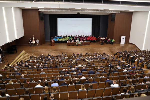 Inauguracja roku akademickiego 2019/2020 (1.10.2019) [fot. Andrzej Romański]