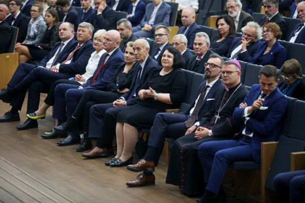 Inauguracja roku akademickiego 2019/2020 (1.10.2019) [fot. Andrzej Romański]