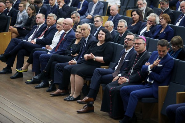 Inauguracja roku akademickiego 2019/2020 (1.10.2019) [fot. Andrzej Romański]