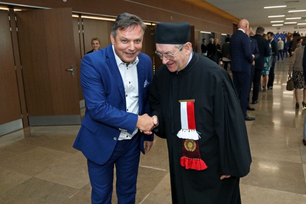 Inauguracja roku akademickiego 2019/2020 (1.10.2019) [fot. Andrzej Romański]