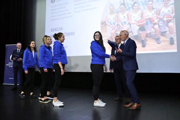 Gala sportu akademickiego (Od Nowa 30.10.2019) [fot. Andrzej Romański]