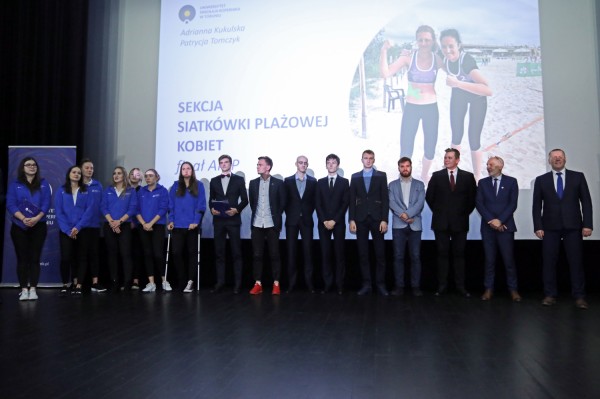 Gala sportu akademickiego (Od Nowa 30.10.2019) [fot. Andrzej Romański]