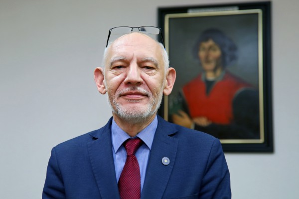 rof. Andrzej Sokala kandydatem na rektora UMK na kadencję 2020-2024 [fot. Andrzej Romański]