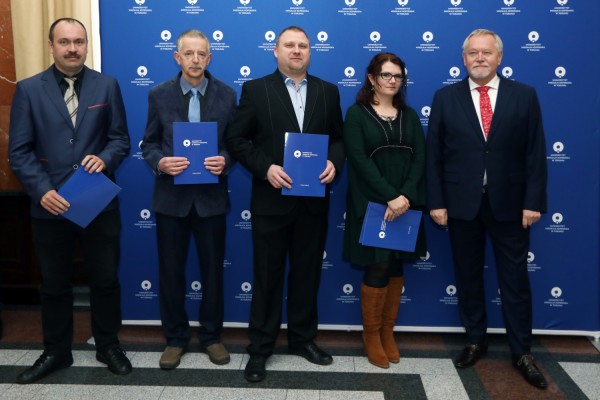 Uroczyste wręczenie stypendiów za publikacje (Collegium Maximum, 12.12.2019) [fot. Andrzej Romański]