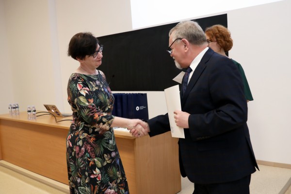 Powołania do rad dziedzinowych IDUB (Wydział Nauk Biologicznych i Weterynaryjnych, 10.02.2020) [fot. Andrzej Romański]