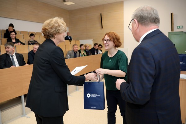 Powołania do rad dziedzinowych IDUB (Wydział Nauk Biologicznych i Weterynaryjnych, 10.02.2020) [fot. Andrzej Romański]