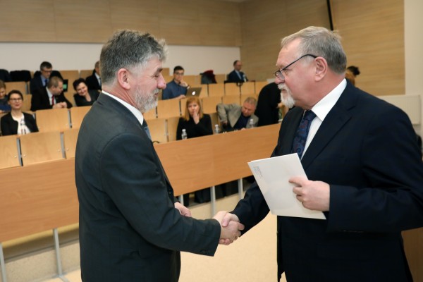 Powołania do rad dziedzinowych IDUB (Wydział Nauk Biologicznych i Weterynaryjnych, 10.02.2020) [fot. Andrzej Romański]