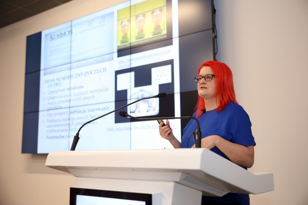 Wtorki z psychologią spotkanie 1 dyskalkulia - dr Małgorzata Gut (Centrum Innowacyjnej Edukacji, Młyn Wiedzy, 11.02.2020) [fot. Andrzej Romański]