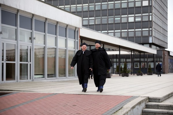 Święto Uniwersytetu (Aula UMK, toruńska starówka, 19.02.2020) [fot. Andrzej Romański]