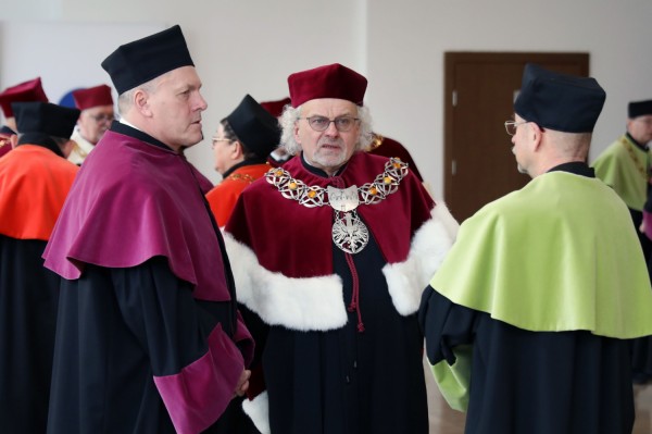 Święto Uniwersytetu (Aula UMK, toruńska starówka, 19.02.2020) [fot. Andrzej Romański]