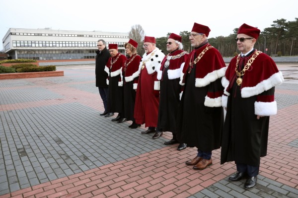 Święto Uniwersytetu (Aula UMK, toruńska starówka, 19.02.2020) [fot. Andrzej Romański]