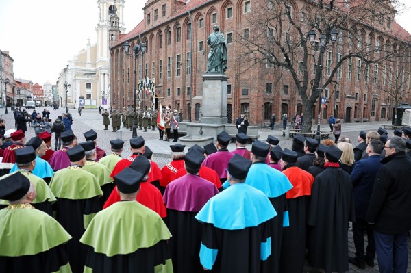 Święto Uniwersytetu (Aula UMK, toruńska starówka, 19.02.2020) [fot. Andrzej Romański]