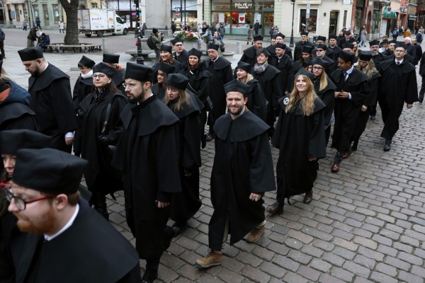 Święto Uniwersytetu (Aula UMK, toruńska starówka, 19.02.2020) [fot. Andrzej Romański]