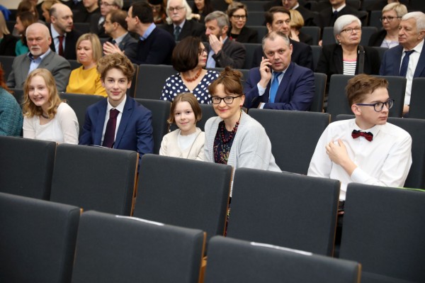 Święto Uniwersytetu (Aula UMK, toruńska starówka, 19.02.2020) [fot. Andrzej Romański]