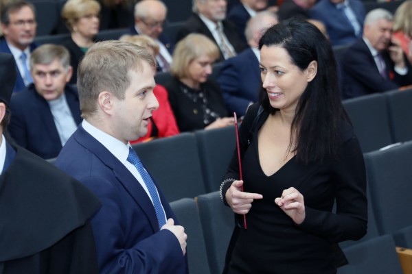 Święto Uniwersytetu (Aula UMK, toruńska starówka, 19.02.2020) [fot. Andrzej Romański]