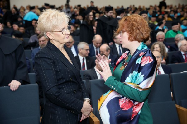 Święto Uniwersytetu (Aula UMK, toruńska starówka, 19.02.2020) [fot. Andrzej Romański]