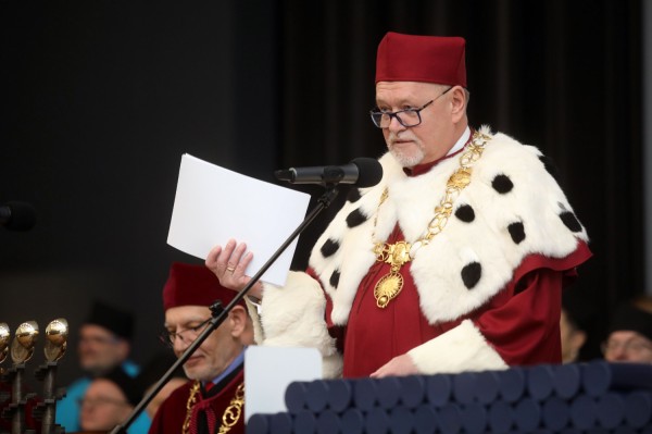 Święto Uniwersytetu (Aula UMK, toruńska starówka, 19.02.2020) [fot. Andrzej Romański]