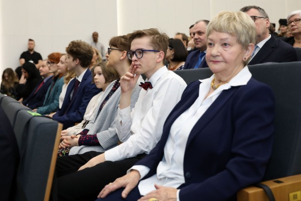 Święto Uniwersytetu (Aula UMK, toruńska starówka, 19.02.2020) [fot. Andrzej Romański]