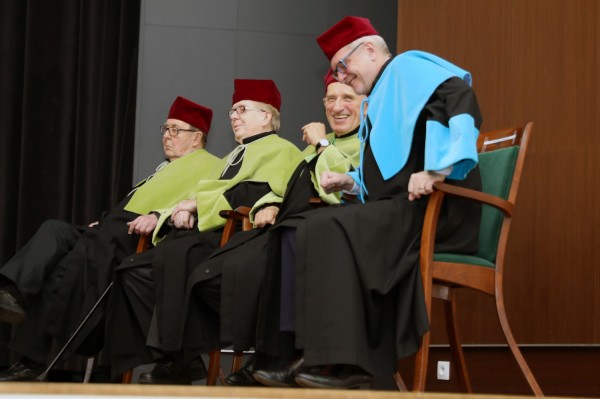 Święto Uniwersytetu (Aula UMK, toruńska starówka, 19.02.2020) [fot. Andrzej Romański]