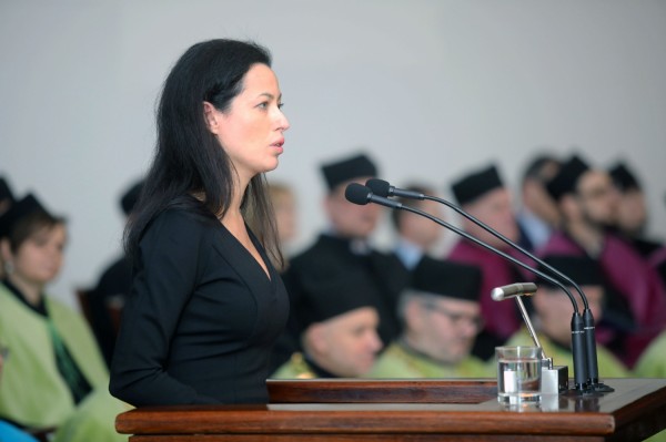 Święto Uniwersytetu (Aula UMK, toruńska starówka, 19.02.2020) [fot. Andrzej Romański]