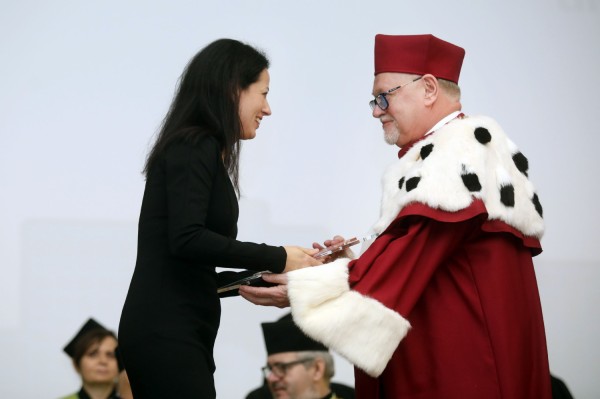 Święto Uniwersytetu (Aula UMK, toruńska starówka, 19.02.2020) [fot. Andrzej Romański]