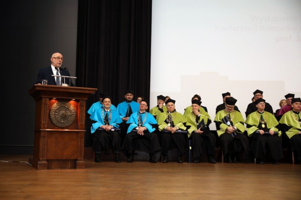 Święto Uniwersytetu (Aula UMK, toruńska starówka, 19.02.2020) [fot. Andrzej Romański]