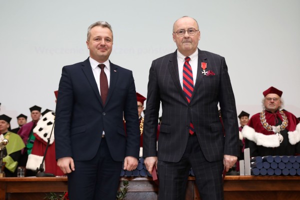 Święto Uniwersytetu (Aula UMK, toruńska starówka, 19.02.2020) [fot. Andrzej Romański]