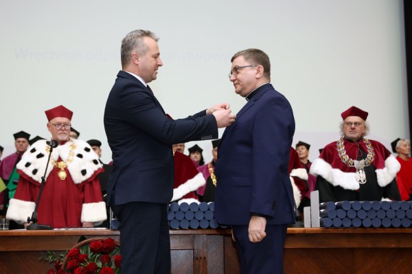 Święto Uniwersytetu (Aula UMK, toruńska starówka, 19.02.2020) [fot. Andrzej Romański]