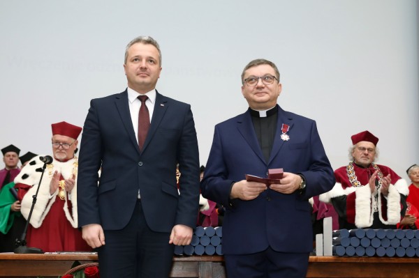 Święto Uniwersytetu (Aula UMK, toruńska starówka, 19.02.2020) [fot. Andrzej Romański]