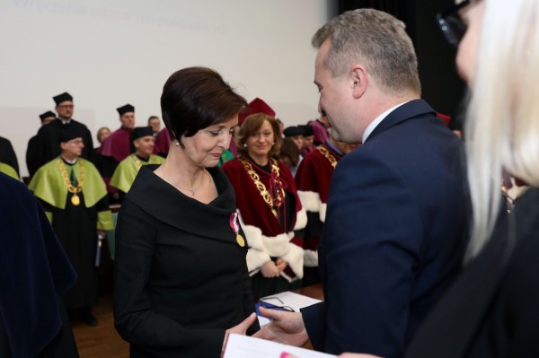 Święto Uniwersytetu (Aula UMK, toruńska starówka, 19.02.2020) [fot. Andrzej Romański]