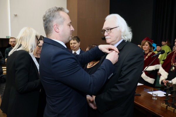 Święto Uniwersytetu (Aula UMK, toruńska starówka, 19.02.2020) [fot. Andrzej Romański]