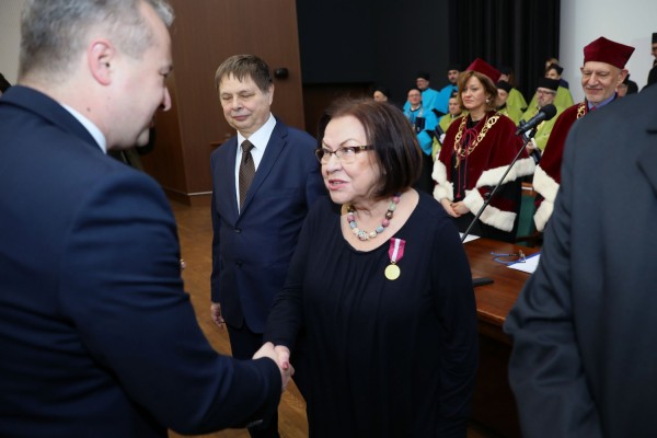 Święto Uniwersytetu (Aula UMK, toruńska starówka, 19.02.2020) [fot. Andrzej Romański]