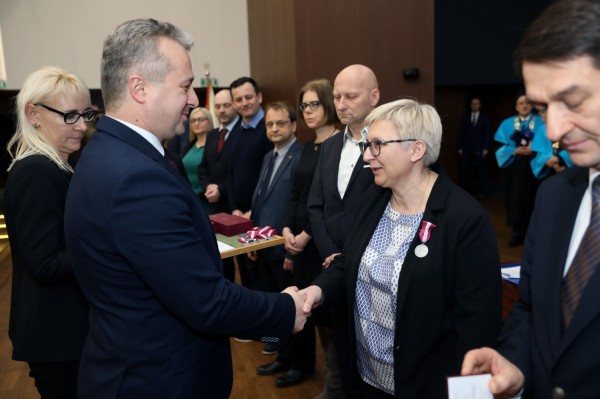 Święto Uniwersytetu (Aula UMK, toruńska starówka, 19.02.2020) [fot. Andrzej Romański]