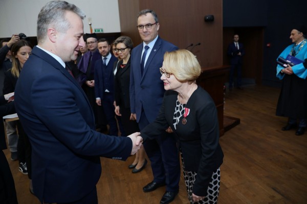 Święto Uniwersytetu (Aula UMK, toruńska starówka, 19.02.2020) [fot. Andrzej Romański]