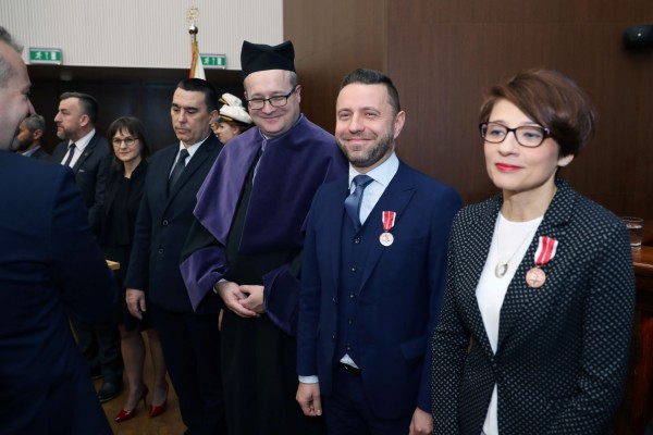 Święto Uniwersytetu (Aula UMK, toruńska starówka, 19.02.2020) [fot. Andrzej Romański]